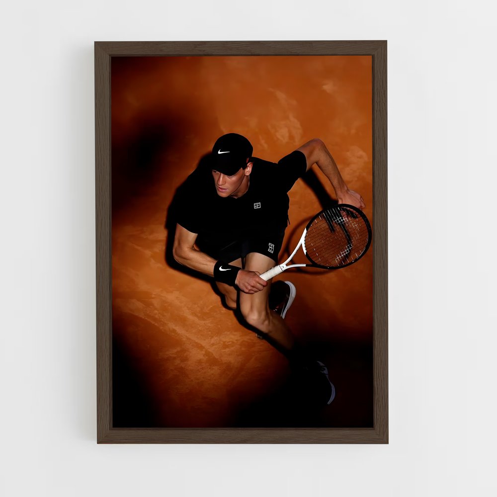 Poster Jeu de Raquette – affiche Tennis (vue 5)